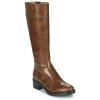 Chaussures Femme Bottes ville NeroGiardini PIETRA Cognac -Bottes popular shop 23119201 500 A
