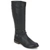 Chaussures Femme Bottes ville So Size BERTOU Noir -Bottes popular shop 234194 500 A