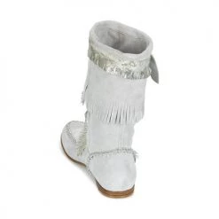 Chaussures Femme Bottes ville Now MATELI Gris / Argent -Bottes popular shop 2484496 500 E
