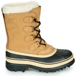 Chaussures Femme Bottes de neige Sorel CARIBOU Marron / Noir -Bottes popular shop 2837 500 B