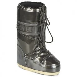 Chaussures Femme Bottes de neige Moon Boot MOON BOOT VYNIL MET Noir
