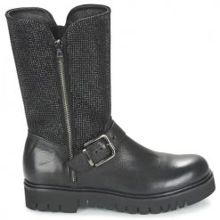 Chaussures Femme Bottes ville Now BOURNIRO Noir -Bottes popular shop 3620179 500 B