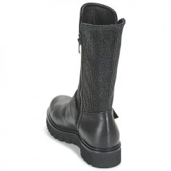 Chaussures Femme Bottes ville Now BOURNIRO Noir -Bottes popular shop 3620179 500 E