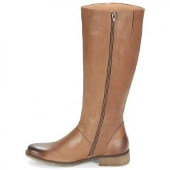 Chaussures Femme Bottes ville Kickers LONGBOTTE Marron / Doré -Bottes popular shop 3944945 500 D