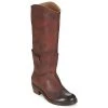 Chaussures Femme Bottes ville Dkode INDIANA Marron foncé