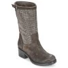 Chaussures Femme Bottes ville Now DOUREL Gris -Bottes popular shop 420796 500 A