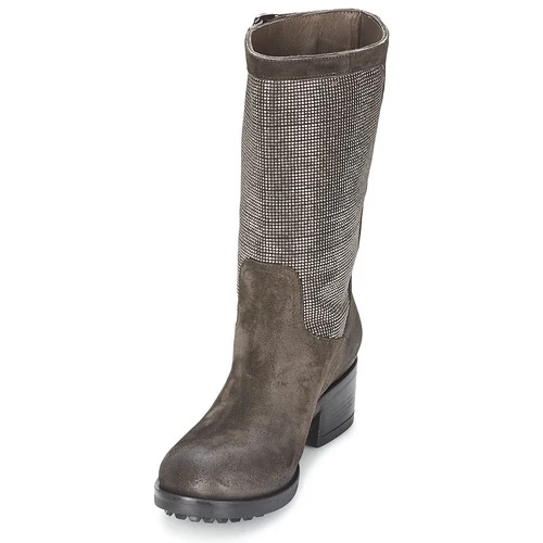 Chaussures Femme Bottes ville Now DOUREL Gris 5 Chaussures Femme Bottes ville Now DOUREL Gris – Image 3