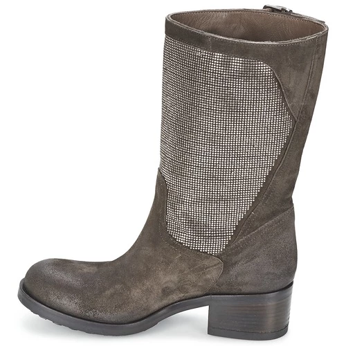 Chaussures Femme Bottes ville Now DOUREL Gris 6 Chaussures Femme Bottes ville Now DOUREL Gris – Image 4