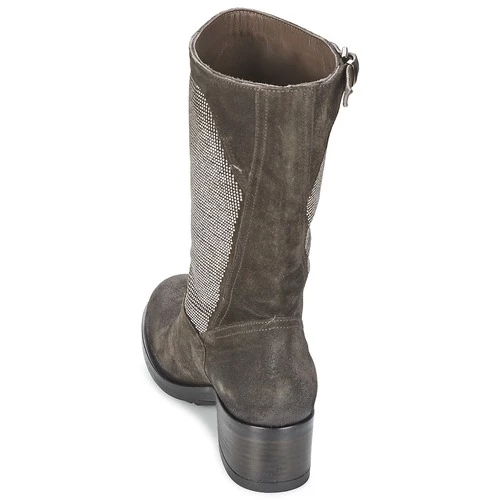 Chaussures Femme Bottes ville Now DOUREL Gris 7 Chaussures Femme Bottes ville Now DOUREL Gris – Image 5
