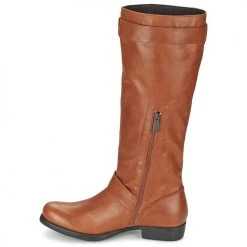 Chaussures Femme Bottes ville One Step IANNI Caramel -Bottes popular shop 436615 500 D