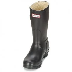 Chaussures Femme Bottes de pluie Hunter ORIGINAL SHORT Noir -Bottes popular shop 451497 500 C
