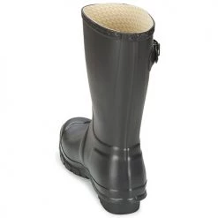 Chaussures Femme Bottes de pluie Hunter ORIGINAL SHORT Noir -Bottes popular shop 451497 500 E