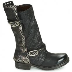 Chaussures Femme Bottes ville Airstep / A.S.98 SAINT EC BUCKLE Noir -Bottes popular shop 5983832 500 B