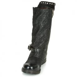 Chaussures Femme Bottes ville Airstep / A.S.98 SAINT EC BUCKLE Noir -Bottes popular shop 5983832 500 C