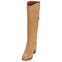 Chaussures Femme Bottes ville Casual Attitude HAPI Beige -Bottes popular shop 6016622 500 C
