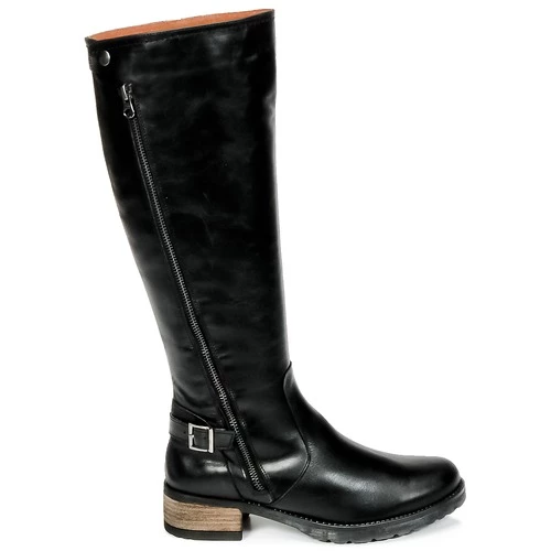 Chaussures Femme Bottes ville Casual Attitude HAPO Noir 4 Chaussures Femme Bottes ville Casual Attitude HAPO Noir – Image 2