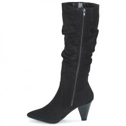 Chaussures Femme Bottes ville Moony Mood JULMA Noir -Bottes popular shop 7807859 500 D