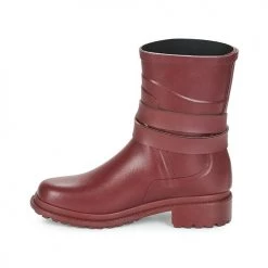 Chaussures Femme Bottes de pluie Aigle MACADAMES MID Bordeaux -Bottes popular shop 7833944 500 D