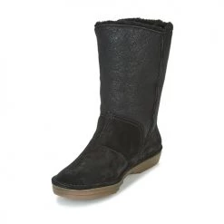 Chaussures Femme Bottes ville El Naturalista RICE FIELD BLACK -Bottes popular shop 7881361 500 C