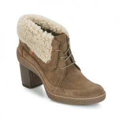 Chaussures Femme Bottes ville El Naturalista LICHEN KAKI
