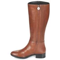 Chaussures Femme Bottes ville Geox D FELICITY Marron -Bottes popular shop 8308559 500 D