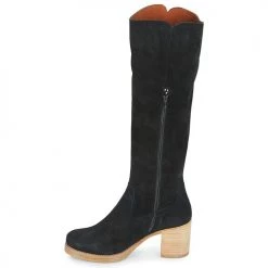 Chaussures Femme Bottes ville Casual Attitude HAPI Noir -Bottes popular shop 8374021 500 D