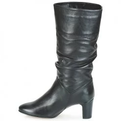 Chaussures Femme Bottes ville André SARA Noir -Bottes popular shop 8397052 500 D