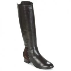 Chaussures Femme Bottes ville André DORA Marron