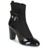 Chaussures Femme Bottes ville André MAGDALENA Noir -Bottes popular shop 8397227 500 A