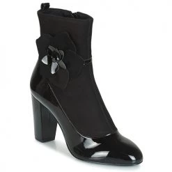 Chaussures Femme Bottes ville André MAGDALENA Noir