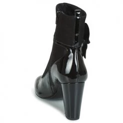 Chaussures Femme Bottes ville André MAGDALENA Noir -Bottes popular shop 8397227 500 E