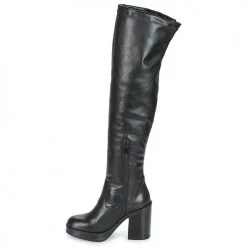 Chaussures Femme Cuissardes André JESSY Noir -Bottes popular shop 8397277 500 D