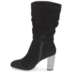 Chaussures Femme Bottes ville André ZIGZAG Noir -Bottes popular shop 8397282 500 D