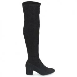 Chaussures Femme Bottes ville André FLAIR Noir Pailleté -Bottes popular shop 8397818 500 B